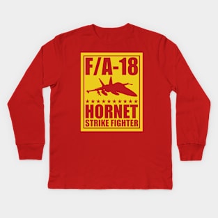 F/A-18 Hornet Kids Long Sleeve T-Shirt